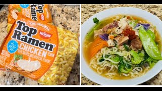 EAZY RAMEN SOUP TO KICK START THE FALL SOUP SEASON ramen ramennoodles ramenbowl easysouprecipe [upl. by Einaffets]