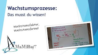 Wachstumsprozesse Das musst du wissen [upl. by Ominoreg]