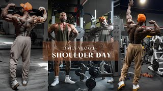 Training Shoulders with Anthony Scalza  vlog15 [upl. by Burris]