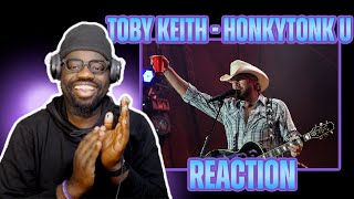 Love This Toby Keith  Honkytonk U Extended Official Music Video REACTION [upl. by Labina]