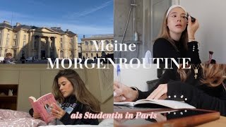 Meine produktive MORGENROUTINE als Studentin in Paris 🌷📚🧘🏻‍♀️ [upl. by Bowden]