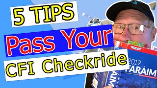 5 Tips For Passing The CFI Checkride [upl. by Anneh]