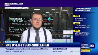 BFM Crypto Pas dquoteffet secquot sur lEther [upl. by Rillis708]