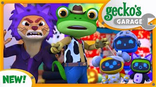 Muddy Monster Car Wash  Geckos Garage  Brand New Episode  Truck Cartoons For Children [upl. by Mandler]