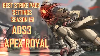 strike pack apex legends anti recoil settings [upl. by Lenora753]