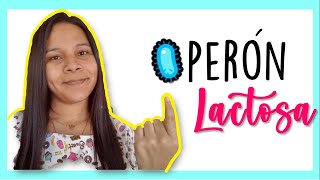 🦠Operón lactosa EXPLICACIÓN ⬇🍬⬆🍼 [upl. by France674]