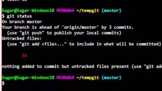 How to add untracked files in Git [upl. by Ignacius]