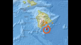 Elevated Earthquake activity at Hawaii Submarine volcano Friday night update 1112024 [upl. by Sky]