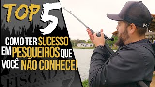 COMO TER SUCESSO EM PESQUEIROS QUE VOCÊ VAI PELA PRIMEIRA VEZ TOP 5 [upl. by Nehepts829]