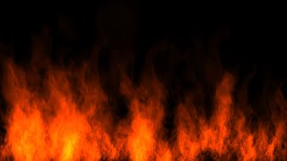 Burning Fire Overlay 4k Orange Fire Background Video Effects [upl. by Kalie]