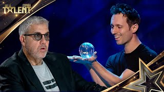 Una BOLA de cristal que actúa con VIDA PROPIA  Audiciones 09  Got Talent España 2024 [upl. by Akirdnas233]