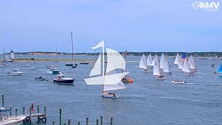 Edgartown Catboats Parade 2024 [upl. by Hairahcez479]