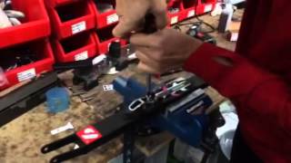 How to install Rottefella security pack on barnett roller ski [upl. by Nylloh905]