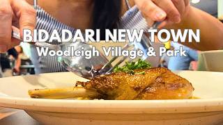 Woodleigh Village Newest Hawker Centre and Alkaff Lake at Bidadari New Town What I eat Vlog [upl. by Sorci]