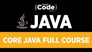 Java Tutorial For Beginners  Java Full Course 2023  Java Programming  Java Tutorial  SimpliCode [upl. by Magdalena]