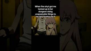 Yuno Gasai is Obsessed With Yukiteru Amano  Mirai NikkiFuture Diary anime [upl. by Melisenda]