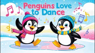 Fun Penguin Dance Song For Kids Penguin Song Kids Songs Learn N Rock [upl. by Anrahs]