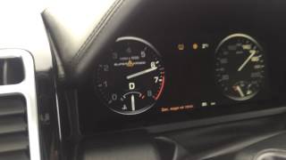 Range Rover 50 supercharged acceleration 0  235 kmh [upl. by Geer]