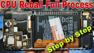 CPU Reball Full Process  POCO M4 CPU Reballing [upl. by Essie]