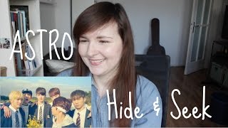 REACTION  ASTRO 아스트로  HIDEampSEEK 숨바꼭질 [upl. by Saihttam567]