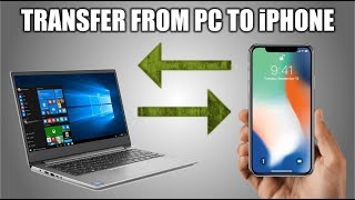 How to Transfer From Computer to iPhone  No iTunes Fastest Way [upl. by Martainn]