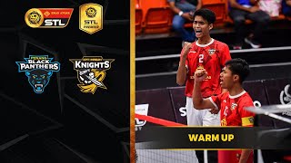 WARM UP Penang Black Panthers vs KPT Masum Knights  Emas Anuar STL 202223 [upl. by Asamot]