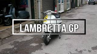 Lambretta GP 200 homage to an old racer [upl. by Yenahs]