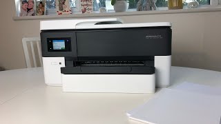 HP OfficeJet Pro 7720 Setup and Guide installation Wireless AllInOne Printing A3 A4 Paper [upl. by Ennaus]