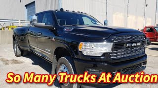 So Many Diesel Trucks Duallys PickUps An Ice Cream Truck and More [upl. by Hewe]