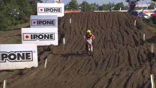 Honda 150 European Championship  race two highlights MXGP of Belgium [upl. by Ahsinrev82]