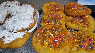 No Music No Talk How To Make Algerian Donuts Sfanj khfaf [upl. by Gilba742]