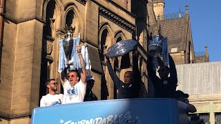 Fourmidable  Man City Champions parade [upl. by Shiau]