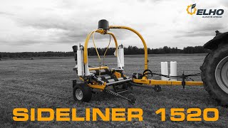 ELHO SideLiner 1520 A bale wrapper [upl. by Ichabod]