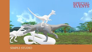 Guanlong VS Giganotosaurus  Special Dinosaurs Battle [upl. by Newberry]