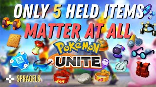 These 5 Items Are THE BEST Held Item Guide For EVERY Pokémon What To Upgrade First Pokémon Unite [upl. by Stafani]