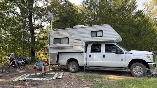 Ouachita River Bluffs  River Fishing  Womble Hike  Dispersed Camping Ouachita National Forest [upl. by Gelb]