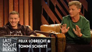 Felix Lobrecht amp Tommi Schmitt Geben Lifehacks für Podcast  Late Night Berlin  ProSieben [upl. by Lindahl]