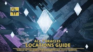 All 7 Oracles in The Whisper  Oracular Seeker Triumph Destiny 2 Location Guide [upl. by Nnayelsel]