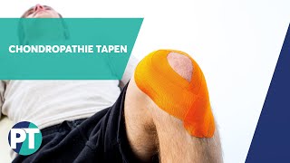 Chondropathie  Medical Taping  PhysioTape [upl. by Eadrahc]