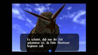 Lets play Zelda Ocarina of Time German BLIND 006  Herbert die EULE [upl. by Aleehs]