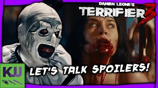 TERRIFIER 3  SPOILER REVIEW LIVE [upl. by Kcirdot]