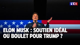 Elon Musk  soutien idéal ou boulet pour Trump ｜LCI [upl. by Aek]