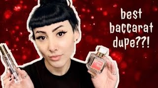 BEST Baccarat Rouge 540 Dupe  Zara Red Temptation Review amp Comparison [upl. by Trahurn]