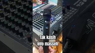 Mic wireless paling cocok buat karaoke dirumah youtubeshorts soudsystem soundcreztscu101 [upl. by Desi]