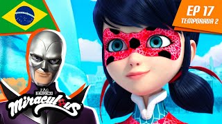 🇧🇷 MIRACULOUS  🐞 FROZER 🐾  Episódio completo ▶️ Temporada 2 Ep 17  Português BRASIL 🇧🇷 [upl. by Neelahtak152]