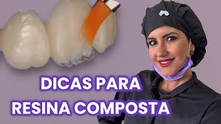 244 DICAS PARA RESINA COMPOSTA [upl. by Yks]