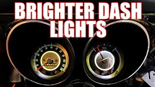 How to Fix Dim Dash Lights  How to replace dashboard lights [upl. by Ardnasac]