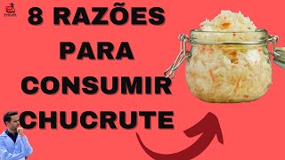 8 RAZÕES PARA CONSUMIR CHUCRUTE chucrute de repolho benefícios [upl. by Jeniffer567]