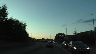 Driving On Bromyard Road A44 amp Tudor Way Worcester Worcestershire England 11th October 2024 [upl. by Noslrac]