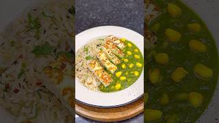 Corn Palak with Herbed rice and Sauted paneer [upl. by Fanchon]